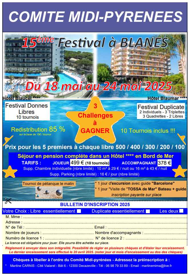 Affiche Blanes 2025 modif