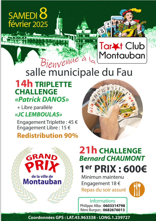 Affiche GP Montauban 2025