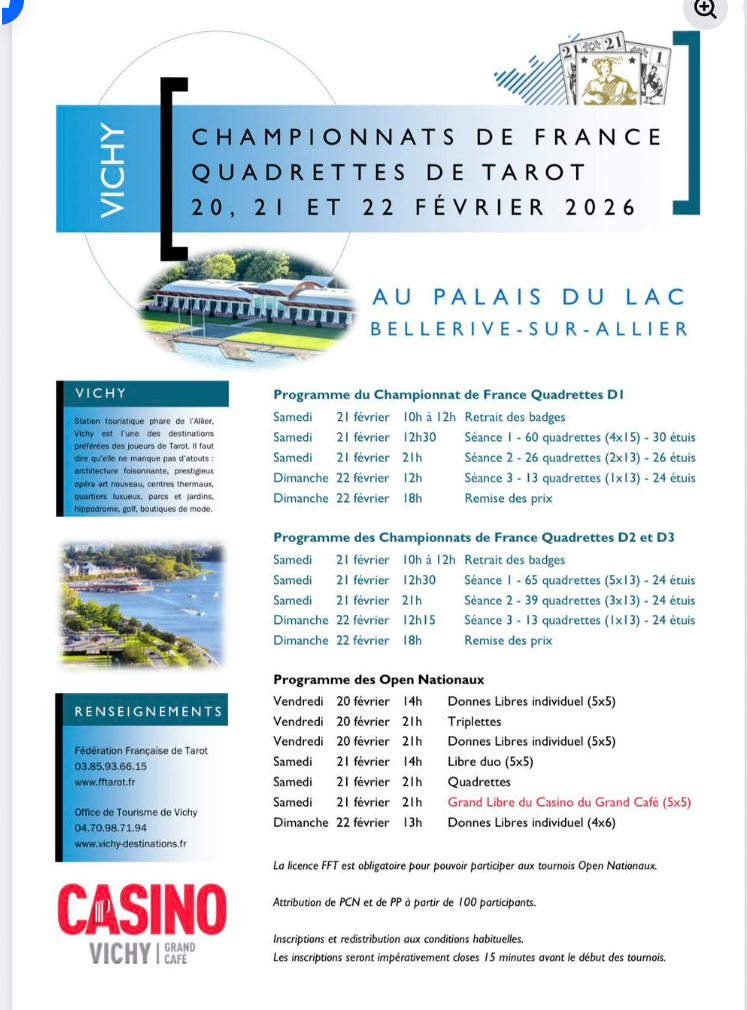 Affiche quadrette Vichy 2025 modifiee