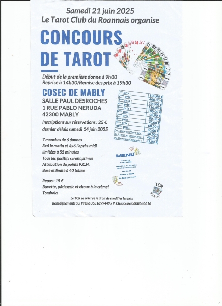 Affiche T.C. Roannais 2025