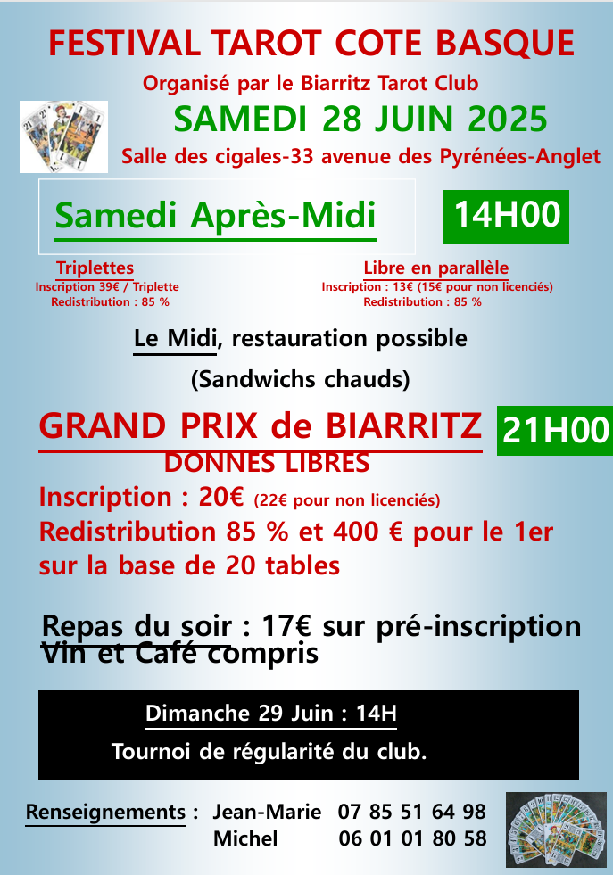 Affiche GP Biarritz 2025