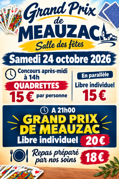 affiche GP Meauzac 2026