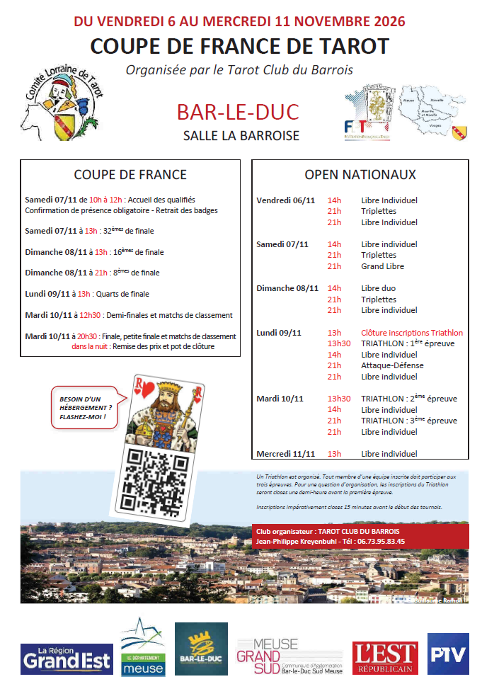 CDF 2026 Bar le Duc