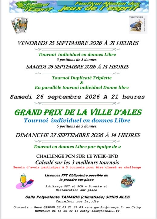 Festival jeux de lesprit sept 2026