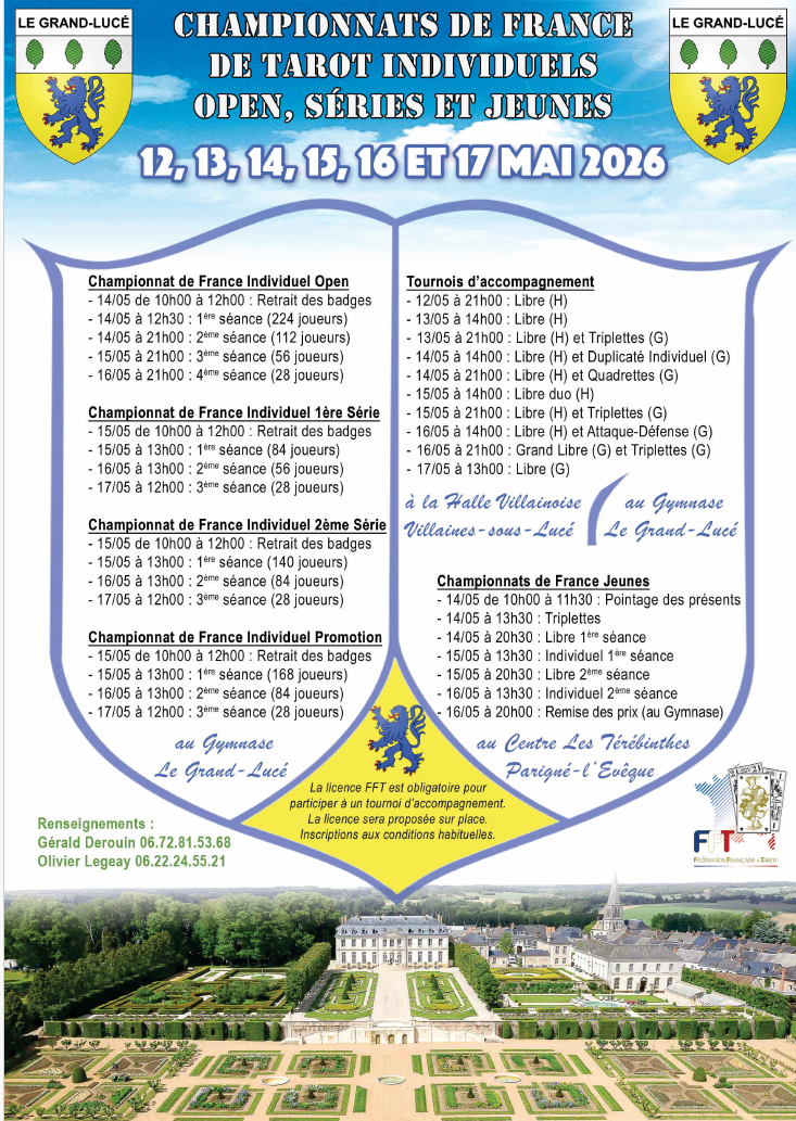 Series et jeunes 2026